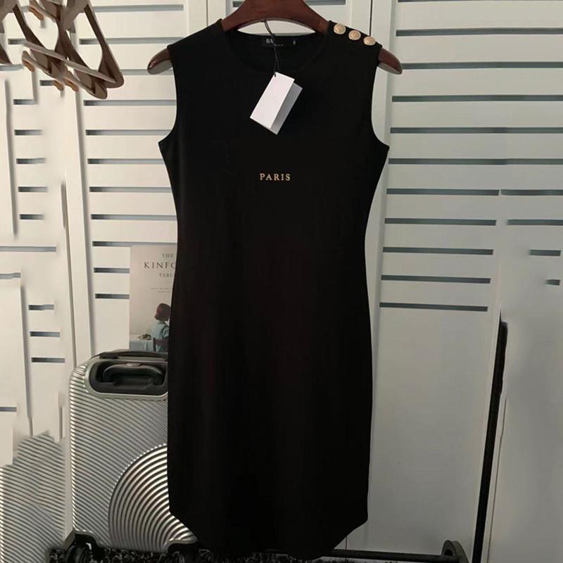 

spring summer women thin dresses classic letter print elegant dress indoor outdoor casual soft girls dress, Black;gray
