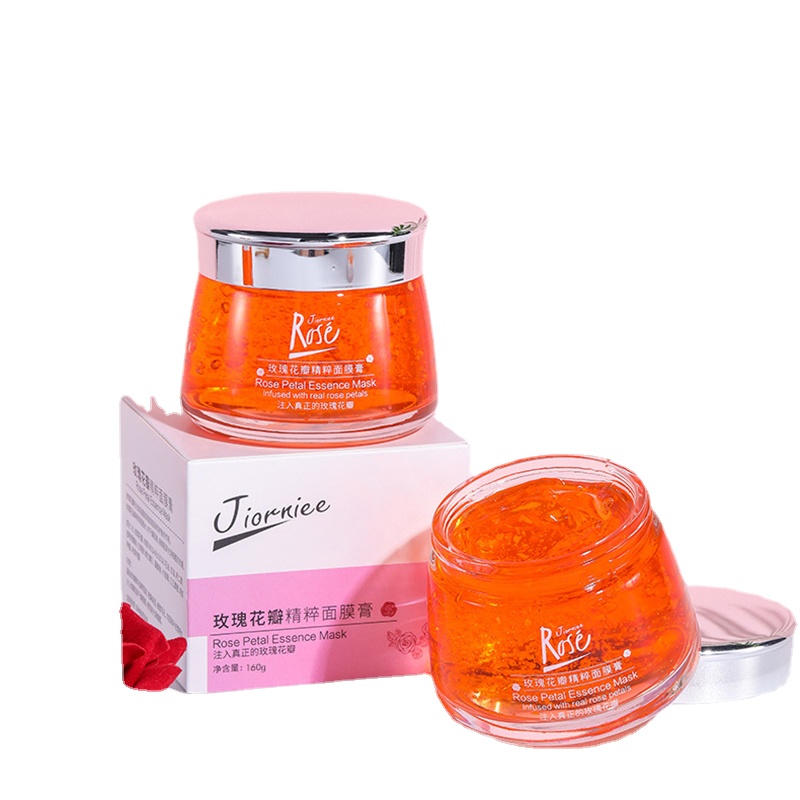 

Rose Gel Face Mask Cream Brightening Facial Mask Soothes Repairs Skin Moisturizing Refreshing Rejuvenation Skin Care Products
