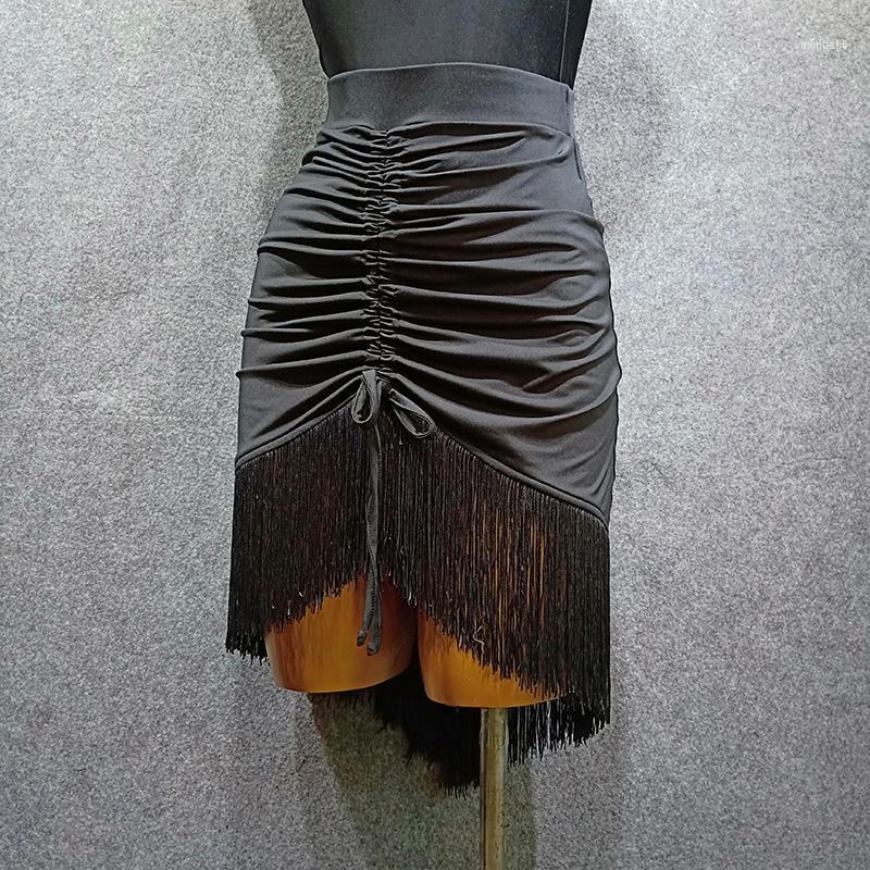 

Stage Wear Latin Dance Service Adult Dress Skirt Practice Women1, As photo