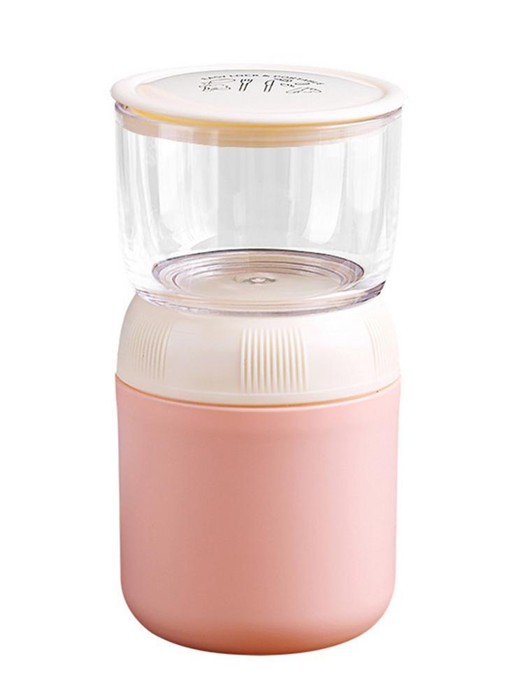 

Water Bottles Take And Go Breakfast Cereal Cup 304 Stainless Steel Yogurt With Large Capacity 2 In 1 Travel Mug Offering You A Convenien