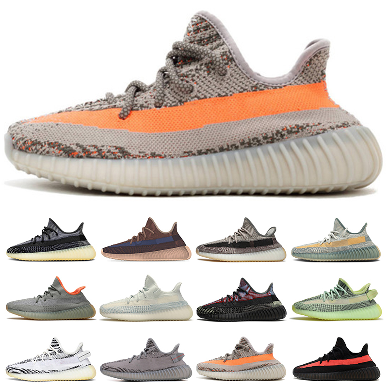 

2021 Top Static 3M Reflective Running Shoes Belgua 2.0 Semi Frozen Yellow Shoe High Quality Designer Men Women Trainer Sneakers Eur 36-47, Color 14