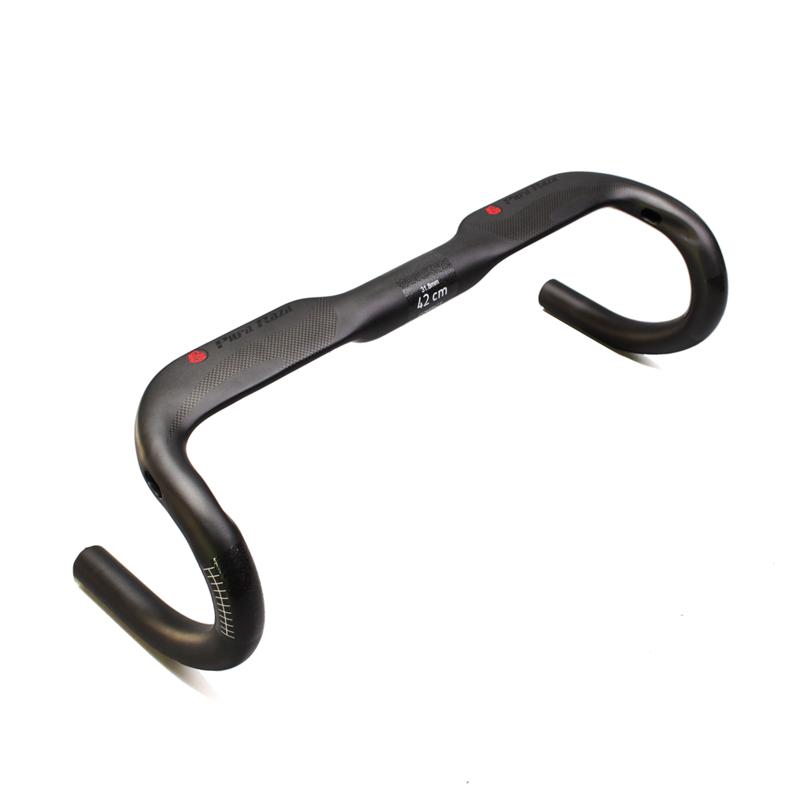 Bike Handlebars &Components Super-Light Carbon Road Bicycle Handlebar Steering Wheel Rod Internal Cable Bent Handle Bars Black-image-699243957