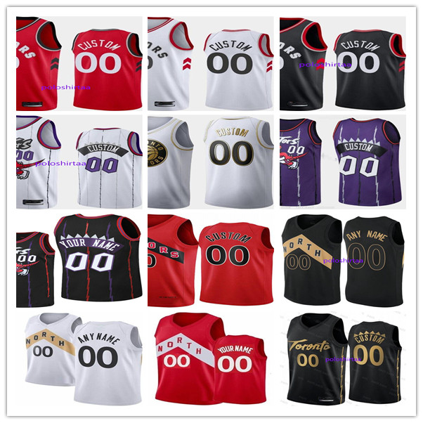 

Custom Kyle 7 Lowry Fred 23 VanVleet Pascal 43 Siakam 3 Anunoby Chris 25 Boucher 1 McCaw Norman Powell Men Kids Basketball Jerseys, Black