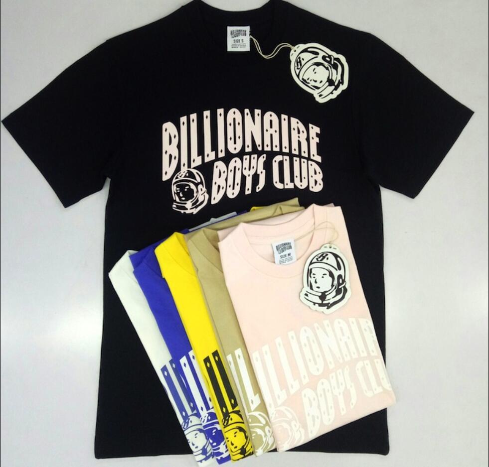 

Billionaire Boys Club BBC Short Sleeve T-Shirt Classic Arch Bridge Logo Handsome and Fashionable Men's Full Size, White