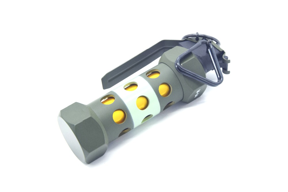 

AWESOME Metal Toy Dummy M84 Grenade flashbomb No function Boutique model AEG Tactical Toys