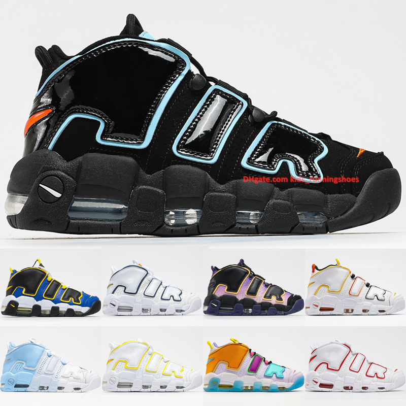 

Top More Uptempos OG Basketball Shoes 2021 Maximum Volume White Midnight Navy Rayguns Red Camo Mens Womens Outdoor Trainers Sneakers Size 5.5-11, 01 maximum volume