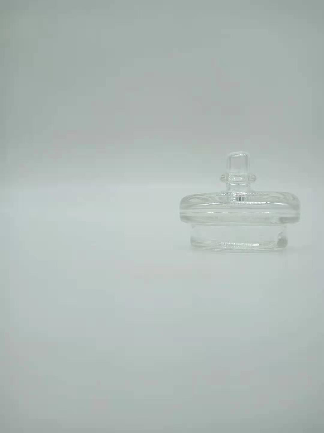 

Glass hookah, other smoking equipment, peak carta transparent accessory whip, 14 mm frosted joint, wholesale and retail
