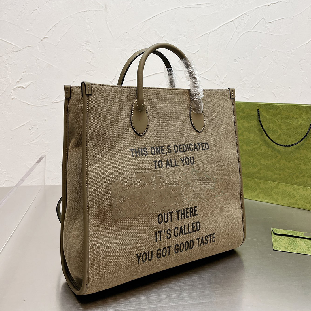 

Designers New Marmont Tote Bag Italy Luxury Brand High Quality Canvas Women Classic Crossbody Handbags Fashion Woman Shopping Shoulder Handbag Designer Bags, Grey