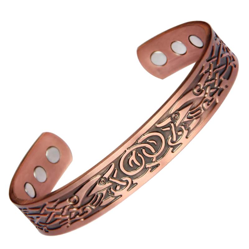 

Charm Bracelets Copper Magnet Bracelet Magnetic Clothing Accessory, Golden;silver