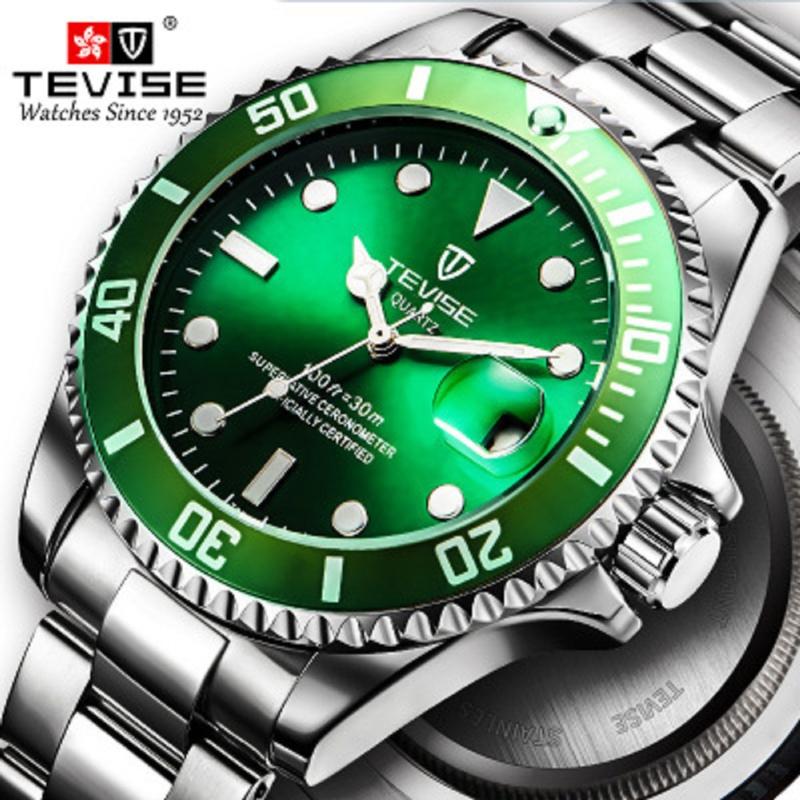 

Quartz Sports Men Watch Army Military Mens Wristwatch Fashion Casual Rotating Bezel Male Clock Saat Relogio Masculino Wristwatches, Slivery;brown