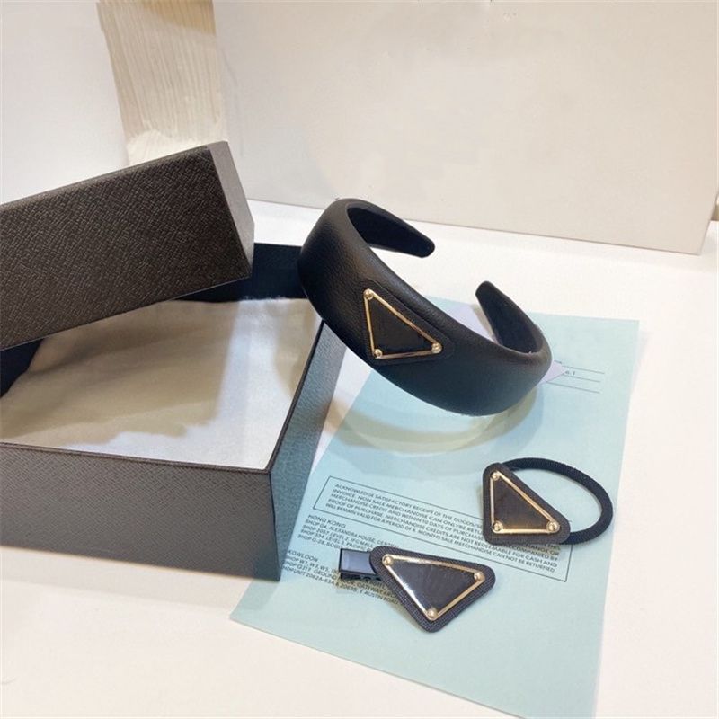 

Hot Sell Women Hair Clasp Ring Bobby Pin Three-piece Headbands Fashion Classic High-quality Ladies Girls Bezel Headdress Accessories