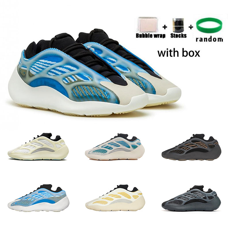 

Discount 700V3 Azael White Glow Mens Womens Running Shoes Carbon Luminous 700 V3 Runner Outdoor Platform Sport Trainer Sneaker With Box Size 36-45, 00