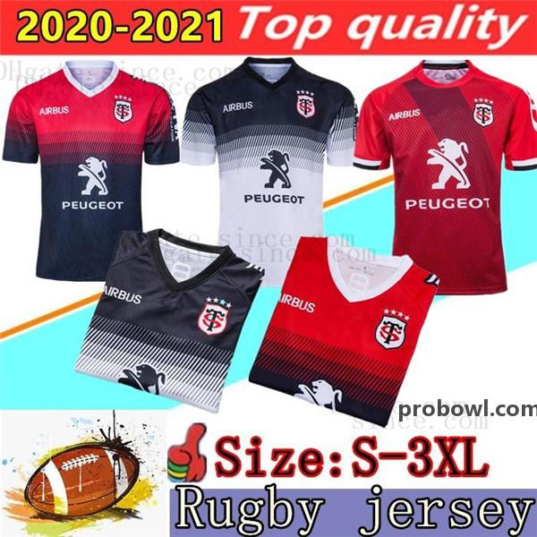 

2020 Mens Stade Toulousain Super Rugby Jerseys 19 20 21 Fashion TOULOUSAIN Rugby Jersey Adult Toulouse Maillot Camiseta Maglia rugby shirt