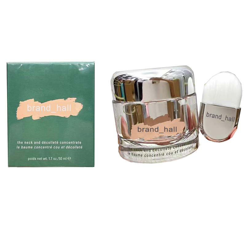 

BRAND the neck and decollete cencentrate cream 50ml neck cream with brush, White