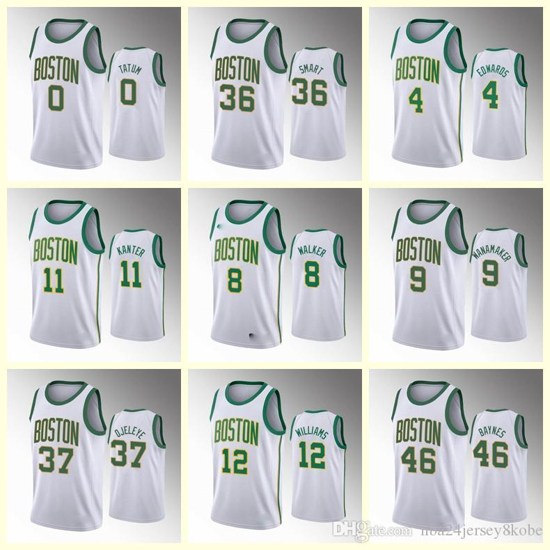 

Nba's basketball jerseys Boston's Celtics's Jayson Tatum Kemba Walker Kyrie Irving Any player hot pressing custom jersey