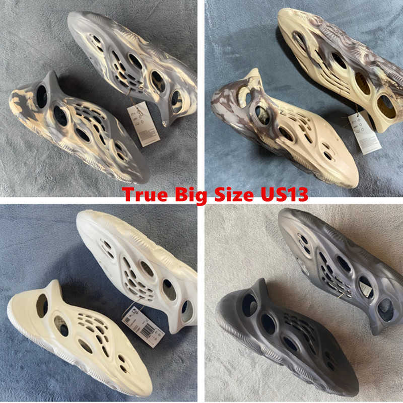 

PK Version Slide Slippers Foam Runner Mineral Ararat flip flops for men women sandal Pure Core Soot Bone Desert Sand RNNR Resin Earth Brown, Mineral blue