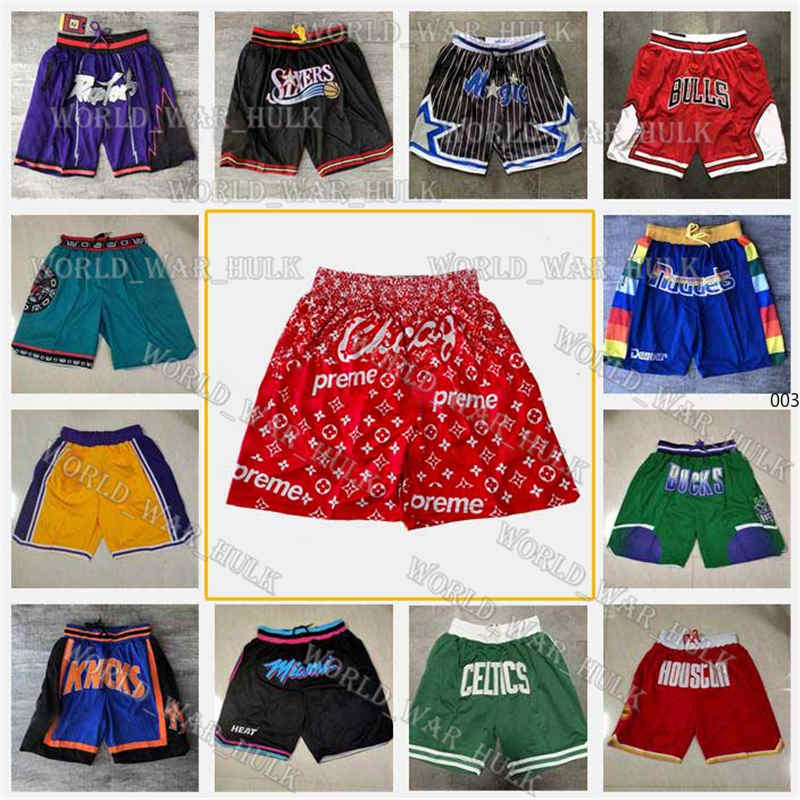 

Memphis Grizzlies Orlando Magic Basketball Just Don Short Top Quality Pant Wholesale Stitched Pocket Retro Shorts 2021, Black
