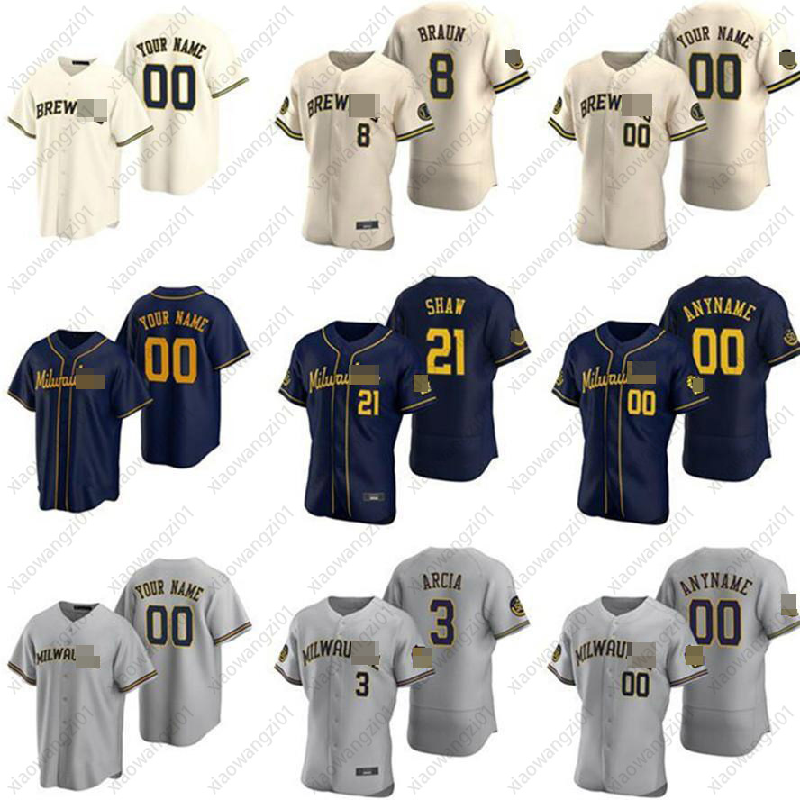 

Christian Yelich Jerseys Avisail Garcia Keston Hiura Josh Hader Lorenzo Cain Ryan Braun Tyrone Taylor Rowdy Tellez Pablo Reyes Pina Woodruff, Blue;black