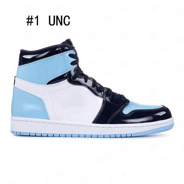 

2021 basketball shoes 1s top obsidian UNC Fearless PHANTOM TURBO GREEN GYM RED sneaker trainer, Box