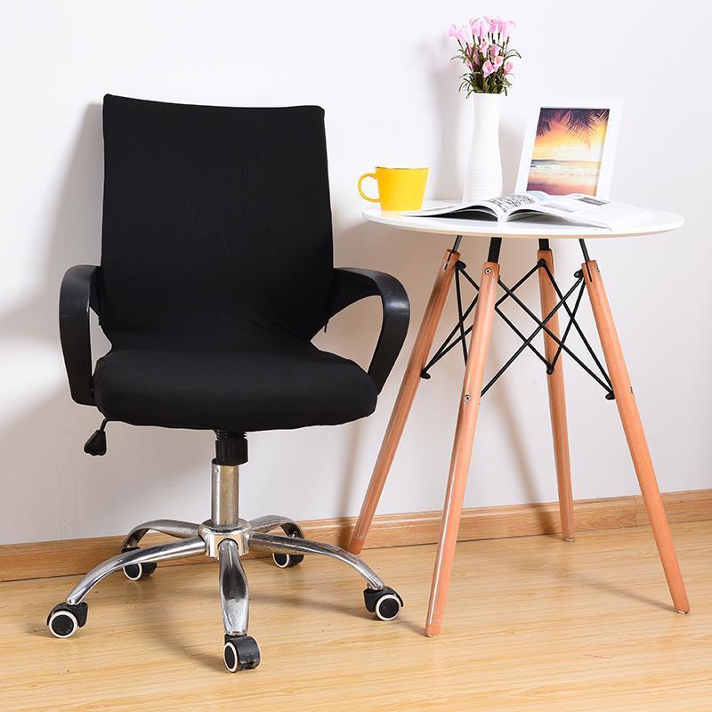 

Office Computer Chair Covers Spandex Elastic Armchair Cover Rotating Lift Seat Protector Slipcover Housse De Chaise