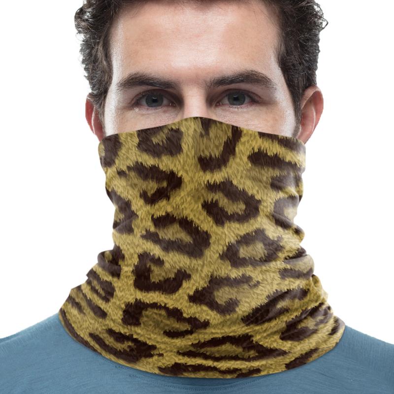 

Scarves Animal Skin Texture Leopard Print Neck Gaiter Magic Scarf Mens Ladies Rectangular Hijab Custom