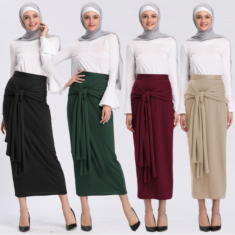 

Vestidos Abaya Dubai Islam Arabic Long Bodycon Muslim Skirt Dress Abayas For Women Turkish Islamic Skirts Hijab Dress Clothing