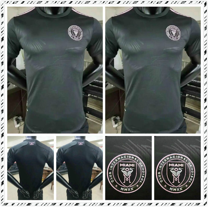 

2021 2022 Inter Miami HIGUAIN football jerseys Beckham MATUIDI soccer jersey 20 21 PIZARRO PELLEGRINI CARRANZA shirt men kids set maillot uniform, 21-22 away player