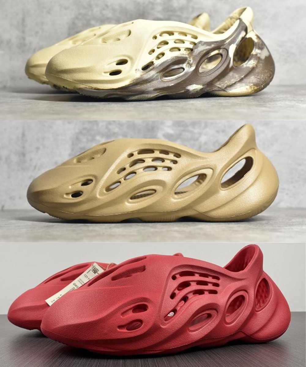 

Slippers foam runner slide sandals Beach Sand MX Cream Clay Ochre red