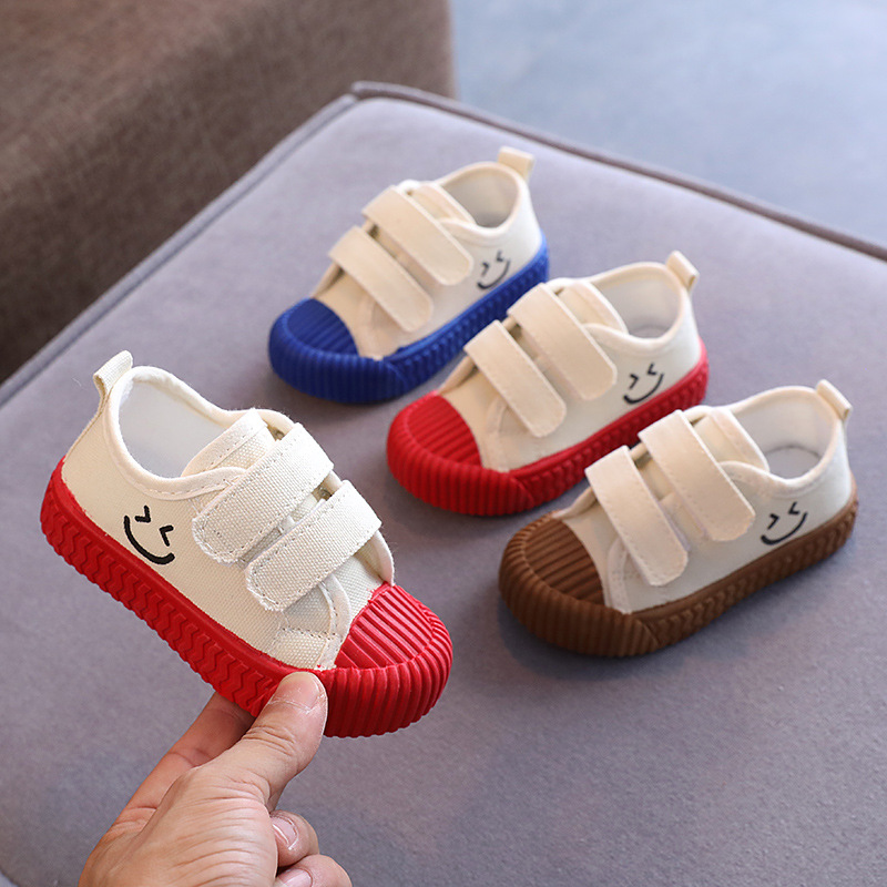 

Baby Girls Boys Canvas Shoes 2021 Autumn Infant Toddler Shoes Children Cartoon Casual Sports Shoes Soft Bottom Student Sneakers, Brown