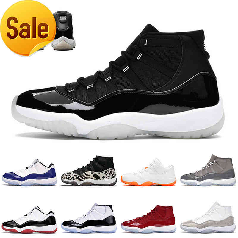 

25th Anniversary Basketball Shoes 11 11s XI Sneakers Mens Women Low Wmns Concord Win Like Legend Blue Trainers Sports Size 36-47, B10 legend blue 36-47