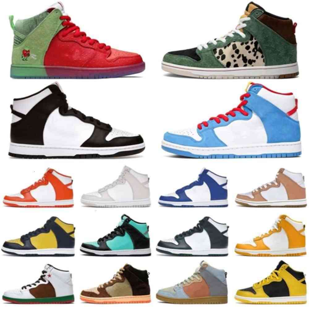 

Dunk High Running Shoes for men women Dunks Strawberry Cough Panda Vast Grey Walk The Dog Syracuse Team Green Mens Trainers Sport lukas