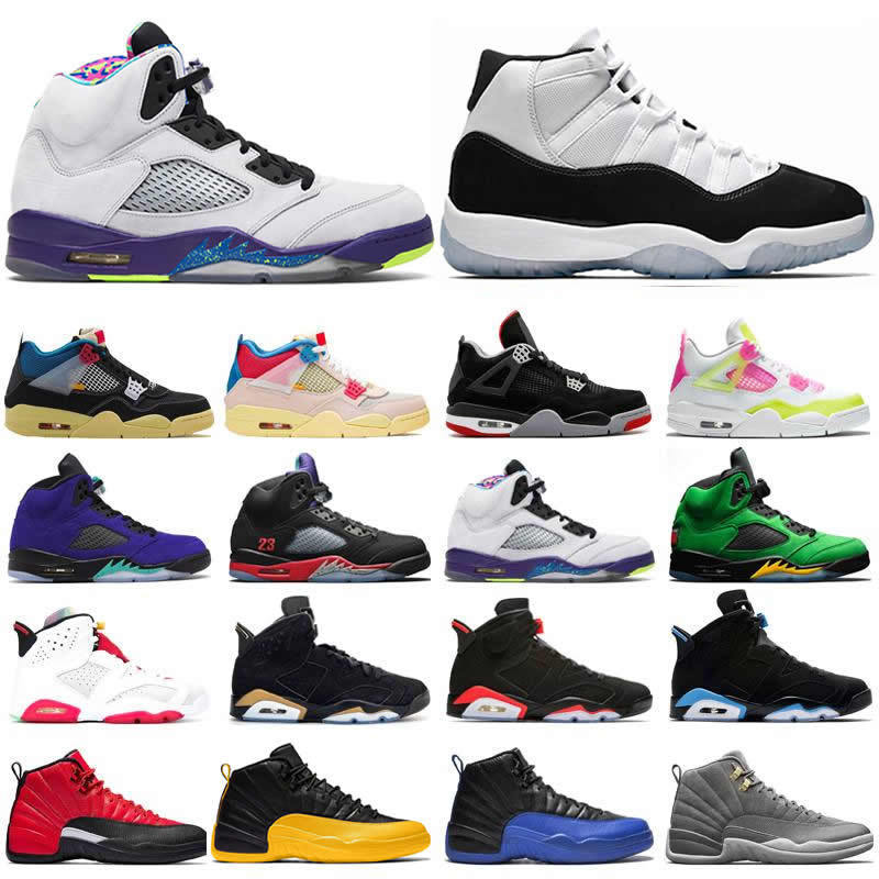 

ball Shoes Mens Trainers 25th Anniversary 12s University 4s Union 5s Alternate 13s Sports Sneakers6SR4, 37