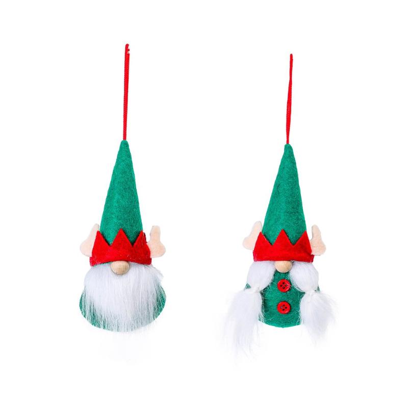 

Christmas Decorations Faceless Doll Small Pendant Tree Decoration Props Elf Charm Dress Up