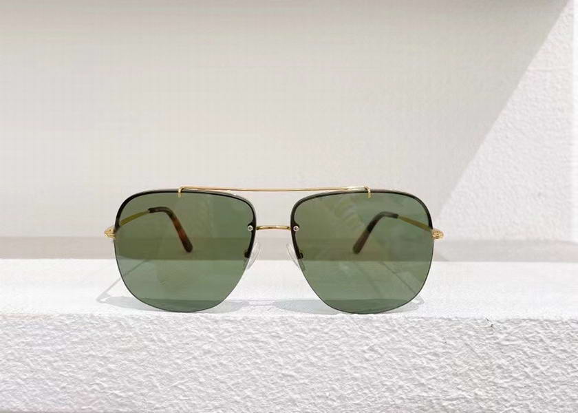 

620 Square Pilot Rimless Sunglasses Shelby Gold Green Lenses Fashion Sun Glasses occhiali da sole firmati uv400 protecton with box