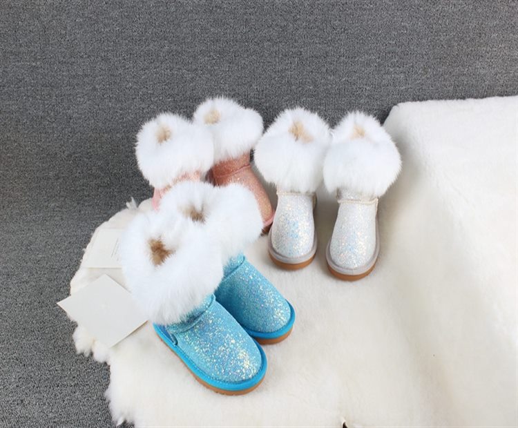 

2022 New Real Australia High-quality snow boots Kids Boys girls children baby warm Teenage Students Winter XMAS GIFT size 21-35, Customize