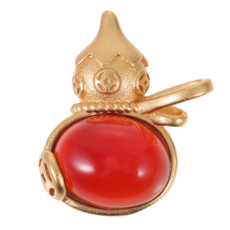 

Keychains 1pc Retro Design Charm Gourd Pendant DIY Jewelry Crafting Accessory