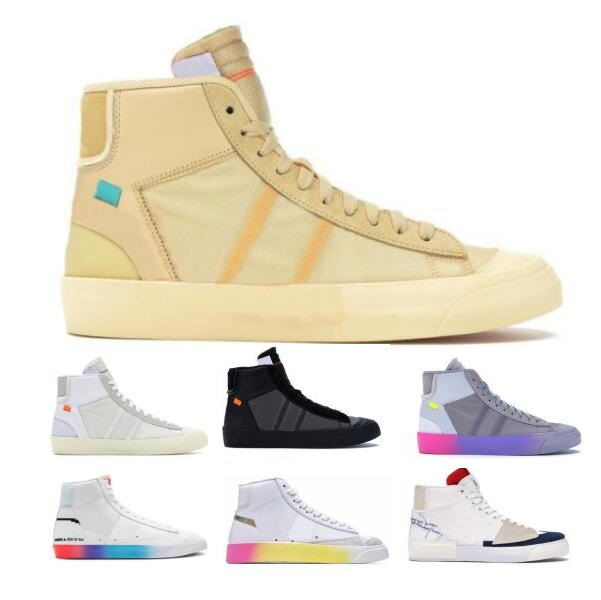 

Top Off Mid Mens Running Shoes Grim Reaper Serena Williams Have A Good Game All Hallow Purple Blazeres Women Sneakers, Camel
