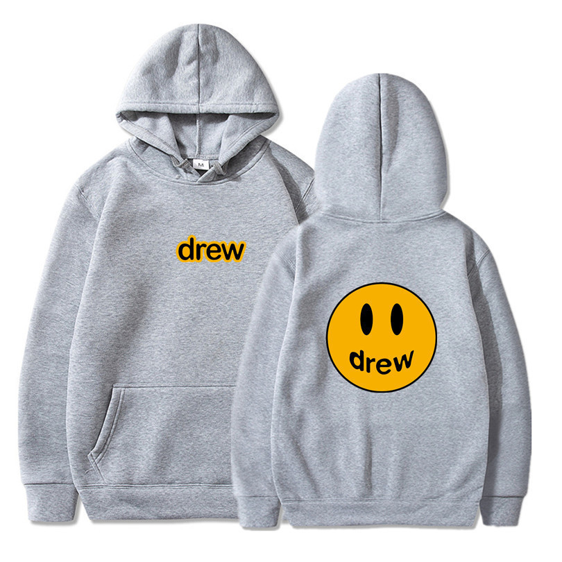 

Men' sweater smile figure drew hip hop Hoodie men' sportswear long sleeve trendy looseGGQW, Black-020