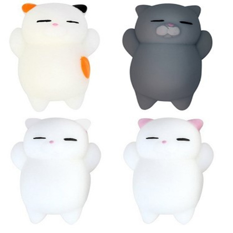 

SqueezeToy Mini Cat Squishy Mochi Soft Quishy Stress Relief Animal Toys Squeeze Toy Gift Stress Relief Toys For Baby Kids 1100