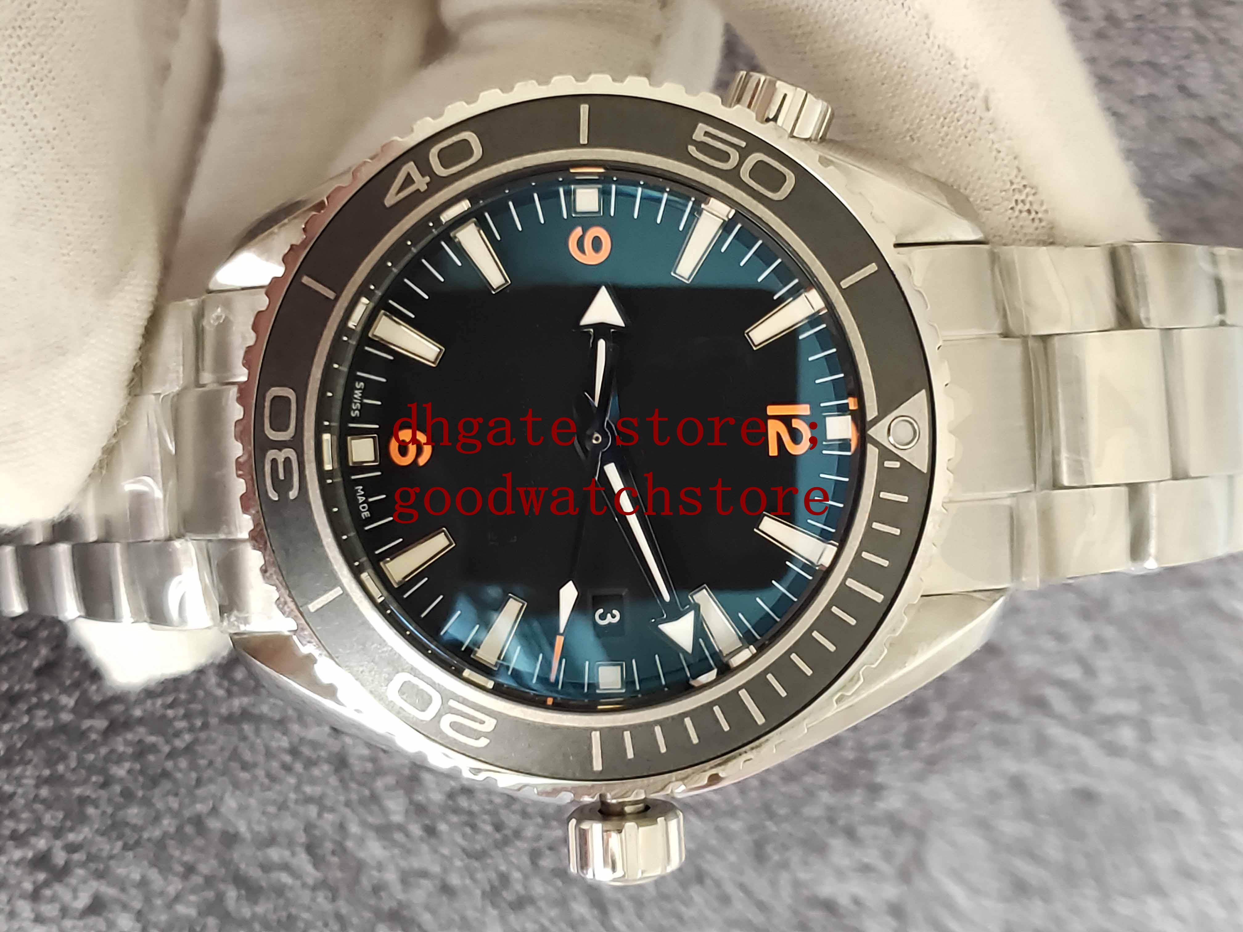 

Luxury Men's Wristwatches GF ETA Cal.8500 Mens Automatic Stainless 316F Black Ceramic Miyota Movement James Bond 007 Sport 600m Planet Dive Professional twatches