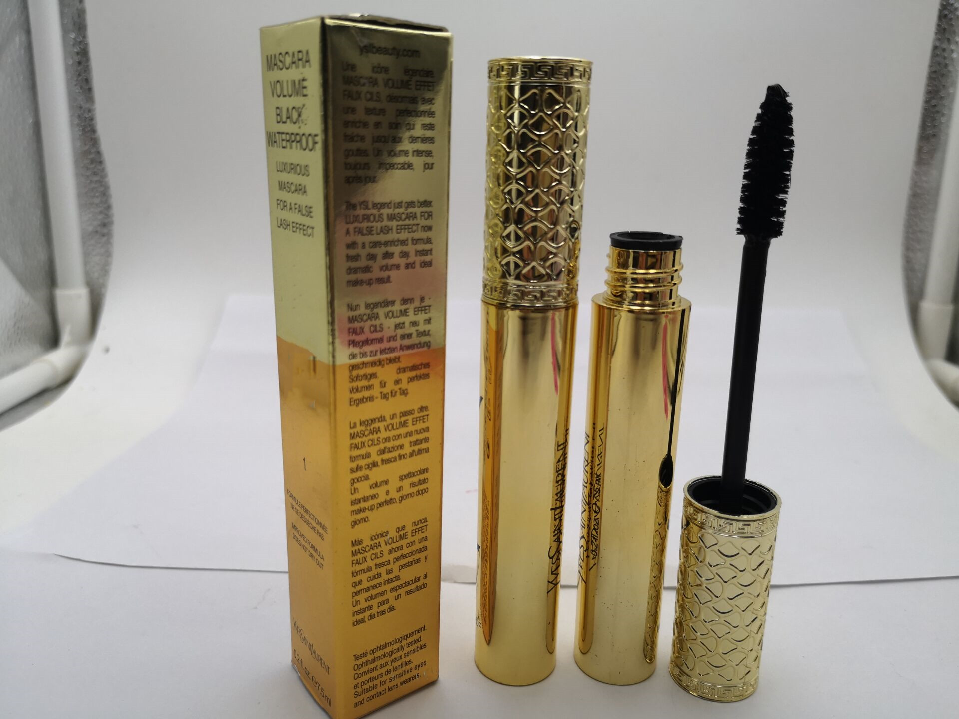 

30 pcs Free New Makeup Brand Eyes Mascara EXTRA LENGIH Waterproof Mascara Black 10ML shipping, Customize