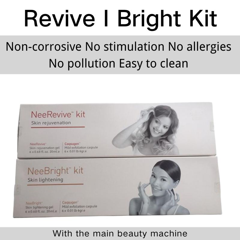 

Bright Gel Kit Skin Lightening NeeRevive Gel NeeBright Capsugen Exfoliate Kit#021