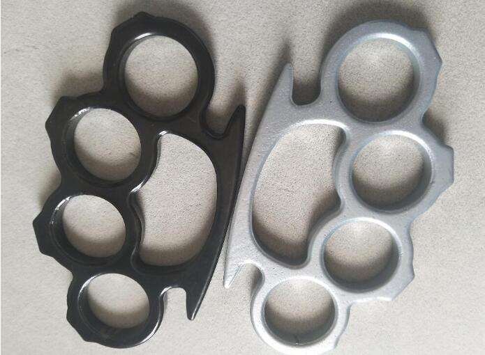 

Weight About 86g 10PCS Silver,Black,Gold Color Thin Steel Brass knuckle dusters,Self Defense Personal Security Women's and Men's221