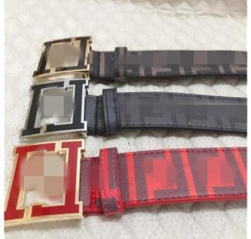 

Genuine Leather Belt For Women Fashion Men Designer Belts Letter GGLVLouisVittonYSLVUTTON Buckle Womens Luxury Waistband, Black;brown