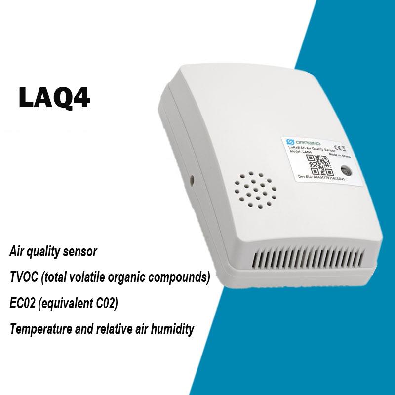 

Smart Home Control LAQ 4-Lorawan Iot Air Quality Sensor TVOC ECO2 Temperature Relative Humidity