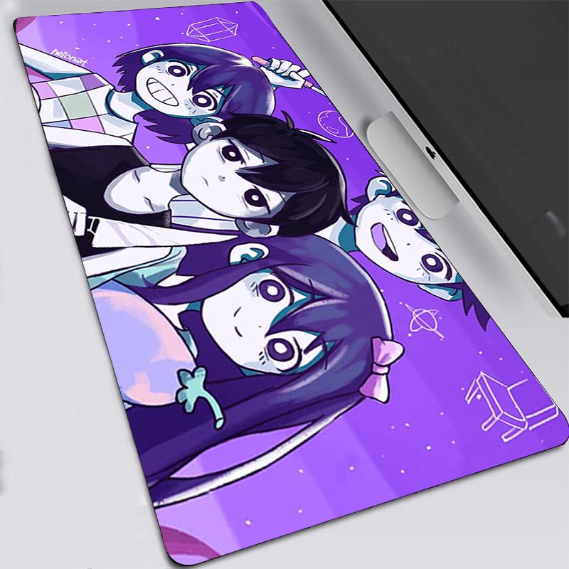 

Mouse Pads & Wrist Rests Pad Gamer Anime Omori Keyboard Gaming Mats For Pc Desk Protector Computer Mat Table Cute Mausepad Deskmat