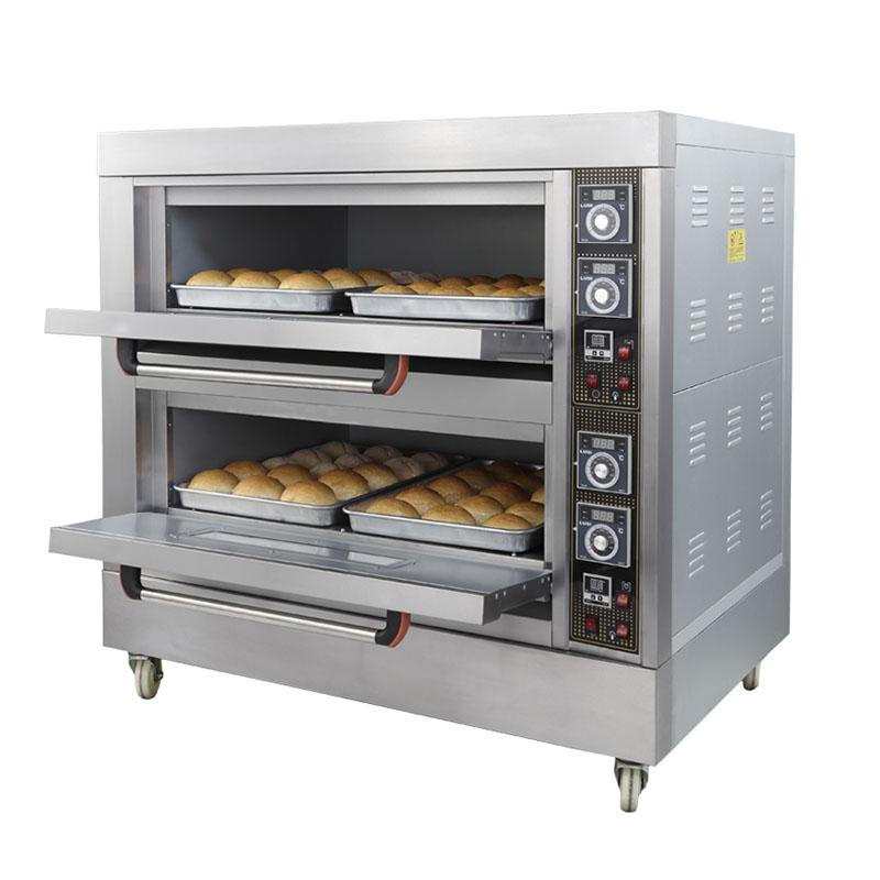 

Electric Ovens Commercial Oven Two-story Cake Bread Pizza Baking Machine Double-layer Large-capacity Zinc Alloy Liner 220V/380V