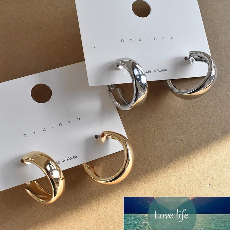 

Fashion Minimalist Large Circle Geometric Round Big Hoop Earrings For Women Girl Wedding Party Jewelry Factory price expert design Quality Latest Style