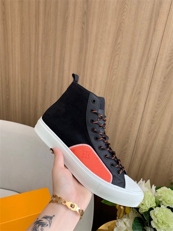 

Luxurys Designers Shoes For Men Women Fashion Flats Platform Casual Flat Sneakers Suede Leather Sneaker High Quality, 01