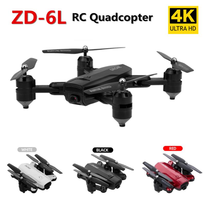 

ZD6-L RC Drone With Camera 4K Dual 2.4G Optical Flow Positioning Trajectory Flight Follow Me Gesture Quadcopter Toys Drones